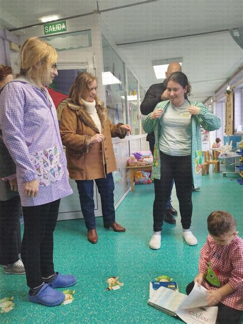 El Tap N Las Educadoras De La Escuela Infantil Estrenan Batas