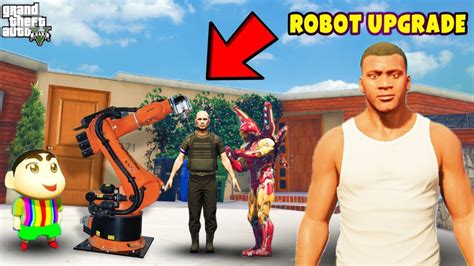 GTA V Franklin Shinchan Upgrade His Robot In GTA 5 YouTube