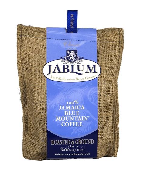 Jablum Jamaica Blue Mountain Coffee Medium Roasted Whole Beans