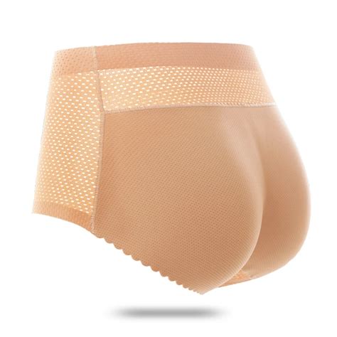 Lady Middle Waist Sexy Padding Panties Bum Padded Butt Lifter Enhancer Hip Push Up Panties