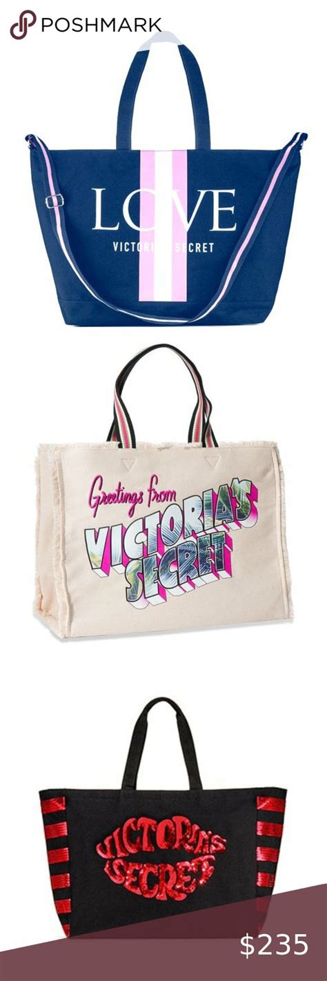 X Victorias Secret Pink Totes You Get Pcs New Victoria Secret