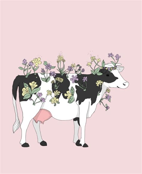 Lightartist23 Illustration Art Cow Art