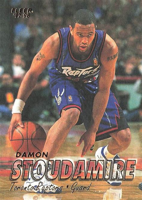 Fleer Damon Stoudamire Toronto Raptors Ebay