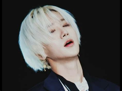 Yesung Blonde Hair