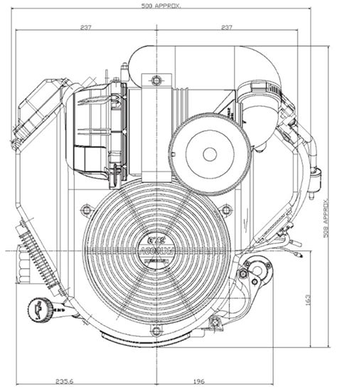 Fx1000v Heavy Duty Commercial Engine Kawasaki Engines