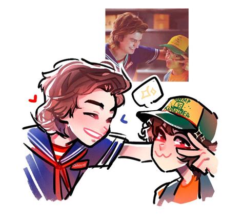 Dustin and Steve by zukich on DeviantArt | Stranger things art ...