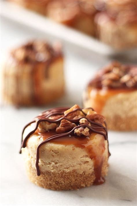 Mini Caramel Cheesecake Bites