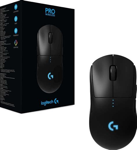 Logitech G Pro Wireless Gaming Mouse with Esports Grade Performance (16,000 DPI) – Black | 910 ...