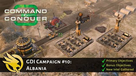 C C 3 Tiberium Wars GDI Campaign 10 Albania YouTube