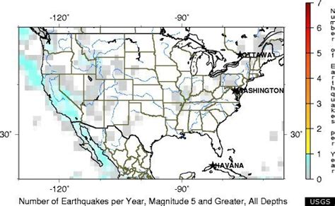 Virginia Earthquake 2011 MAPS: Estimated 5.8 Quake Felt Along East ...