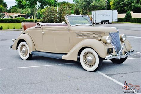 Magnificent Simply Beautiful 1936 Ford Convertible Rumble Seat Restored