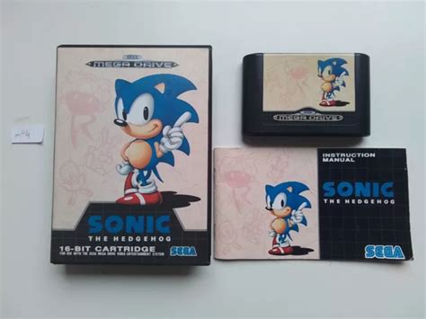 Sonic The Hedgehog Complet Sur Sega Megadrive Eur Picclick Fr