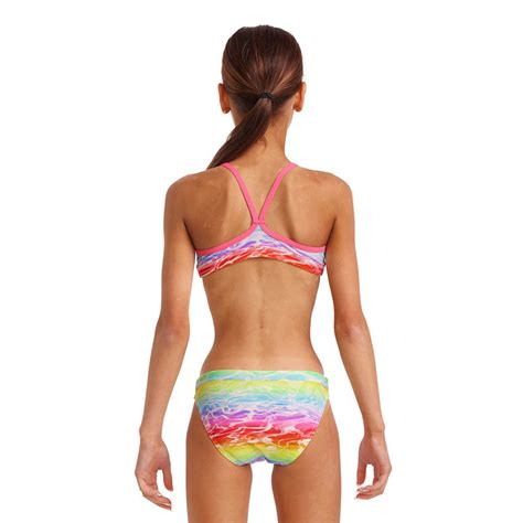 Funkita Racerback Lake Acid Bikini Multicolor Swiminn