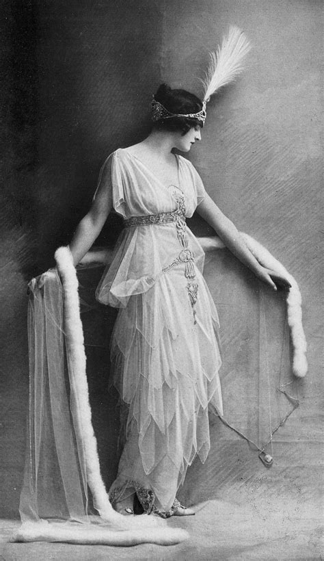 Evening Gown By Lucile Aka Lucy Lady Duff Gordon Les Modes Paris