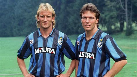 Addio Ad Andreas Brehme Inter Con Il Lutto Al Braccio Contro L