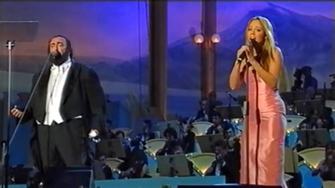 Hd Unedited Vocals Mariah Carey Pavarotti Hero Live At Pavarotti