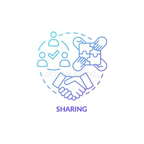 Sharing Concept Icon Stock Vector Illustration Of Information 234899425