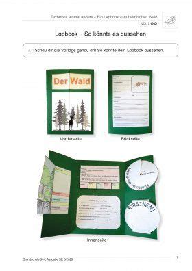 Neu Lapbook Wald Vorlagen Kostenlos