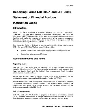 Fillable Online Apra Gov Reporting Form Lrf Australian Prudential