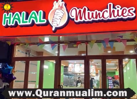 Halal Munchies Menu NY Restaurant Quran Mualim