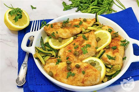 Creamy Chicken Piccata Italian Recipes By GialloZafferano