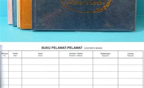 Contoh Buku Pelawat Vip Heather Lee