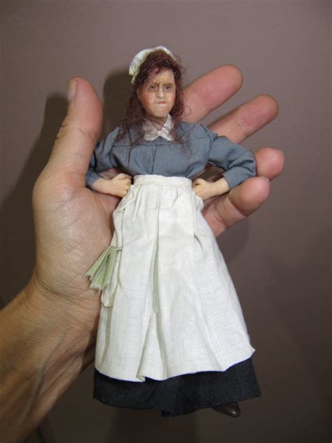 1 12 Scale Miniature Doll Sculpting Sizing Chart Miniature Scale