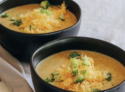 Creamy Broccoli Cheese Soup - The Mad Table