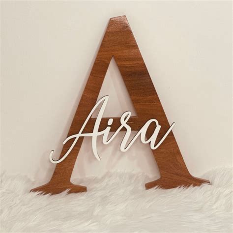 Personalised Wooden Name Sign