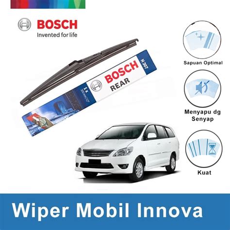 Bosch Rear Wiper Kaca Belakang Mobil Toyota Kijang Innova Rock Lock