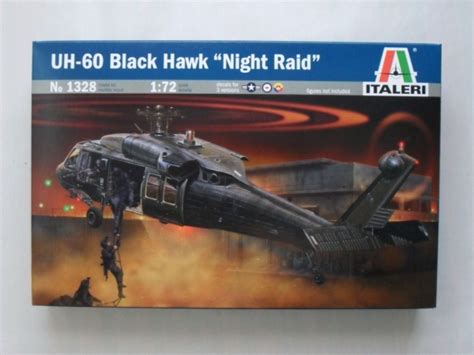 Italeri Models Italeri Uh Black Hawk Night Raid