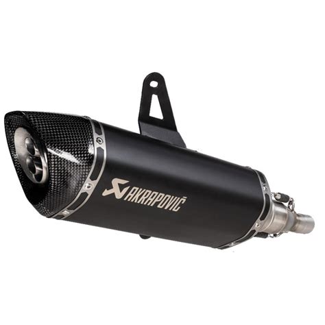 Silencieux Akrapovic Titane Noir Pour Italjet Dragster 125 200 2021