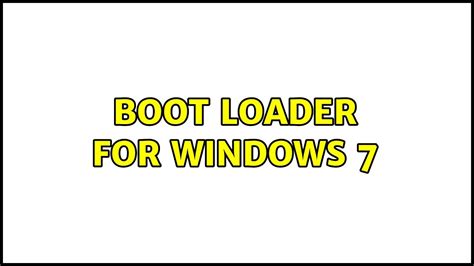 Amazing Info About How To Restore Windows Boot Loader Matehope