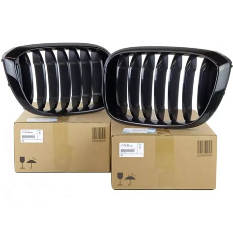 Grilles De Calandre BMW Noires Brillantes Finition M Sport Pour BMW X4 G02