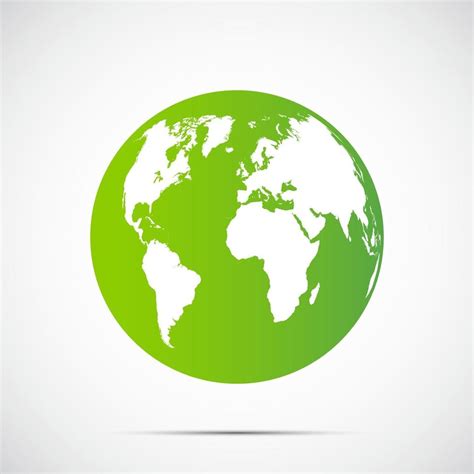 Green globe design 2405924 Vector Art at Vecteezy