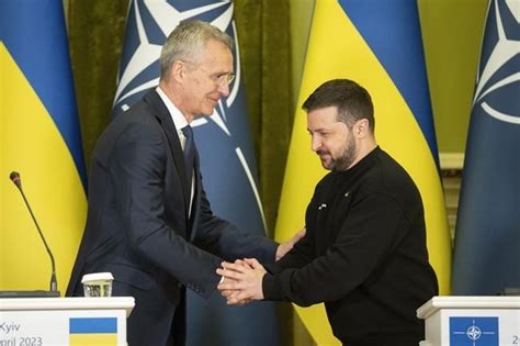 Nato Chief Ukraines ‘rightful Place Is In The Alliance