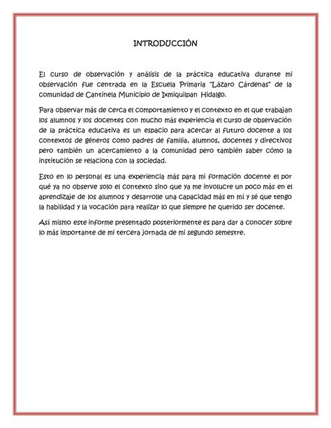 OBSERVACIÓN Y ANÁLISIS DE LA PRACTICA ESCOLAR PDF