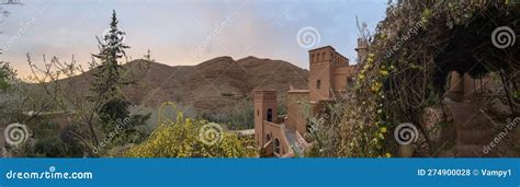 Boumalne Dades Morocco Africa High Atlas Mountains Skyline