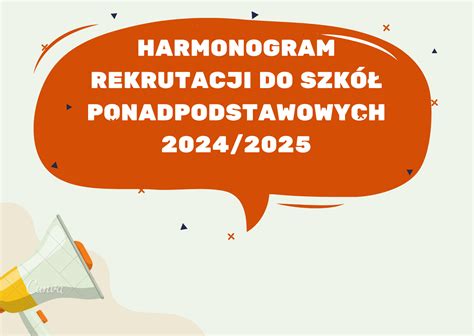 Harmonogram Rekrutacji Do Szk Ponadpodstawowych Publiczna