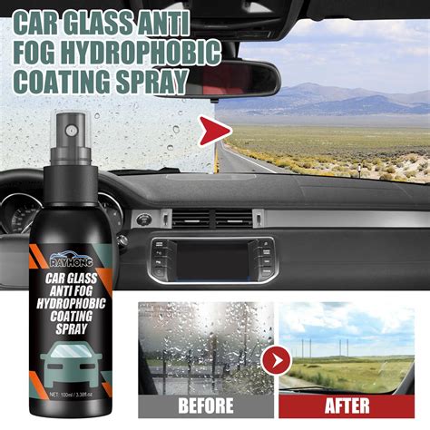 Spray Hydrofuge Pour Pare Brise De Voiture Rev Tement Anti Pluie