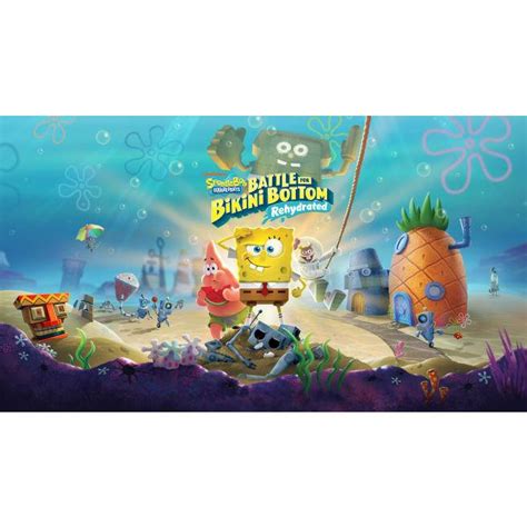 Jual SpongeBob SquarePants Battle For Bikini Bottom Rehydrated Nintendo