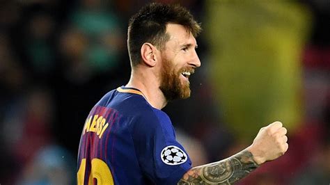 Barcelona 3 1 Olympiakos Lionel Messi Scores 100th European Goal