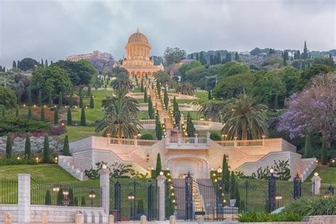 Terraces Of The Bahai Faith The Hanging Gardens Of Haifa Are Garden