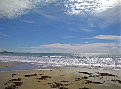 Images Gratuites Plage Mer C Te Le Sable Oc An Horizon Nuage