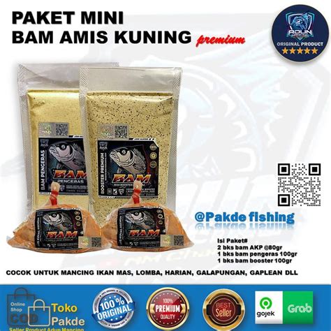 Jual Special Bam Paket Mini Amis Kuning Premium Umpan Ikan Mas Adun