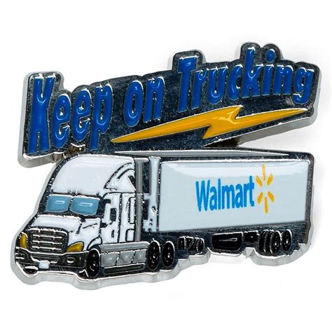 Sparkshop Keep On Trucking Lapel Pin Sparkshop