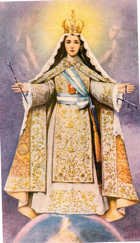 Nuestra SeÑora De La Merced Patrona Del Ejército Argentino Virgen