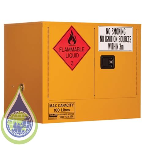 Class 3 Flammable Liquid Storage Cabinet 100L