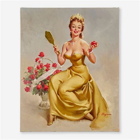 At Auction Gil Elvgren Gil Elvgren Miss Sylvania