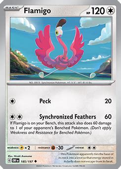 Flamigo | Obsidian Flames | TCG Card Database | Pokemon.com